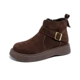 Коричневый, толстый, флис