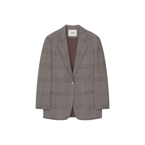 AERON Клетка Серый Женская Деловая Одежда