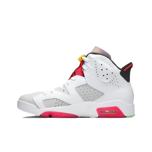 Jordan Air Jordan 6 Винтажные баскетбольные кроссовки Мужской Белый