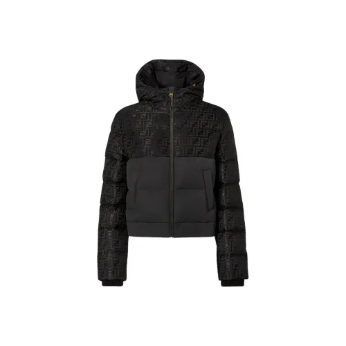 FENDI Fw25 Хлопковый пуховик Женский