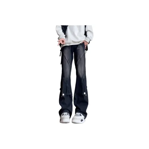 BLACK AT Унисекс Джинсы