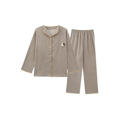 GOYN Кофейный Женский Пижамный Комплект