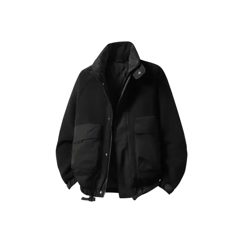 RIEZU Хлопковый пуховик Топ Пальто Унисекс