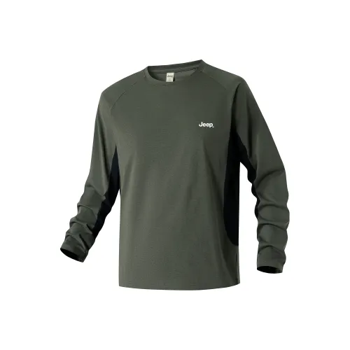 Jeep Lifestyle Длинный рукав Т-рубашка Унисекс