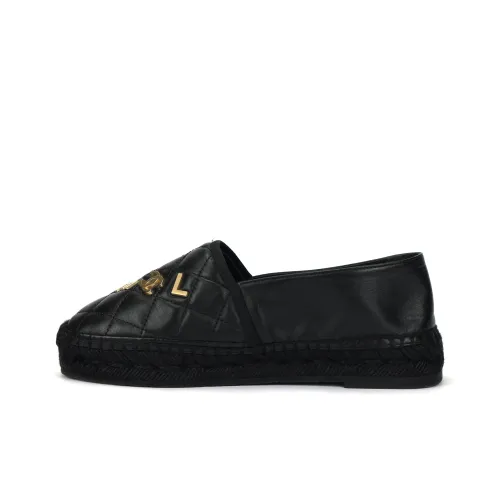 CHANEL 23C Early Spring Espadrilles Женские Черные