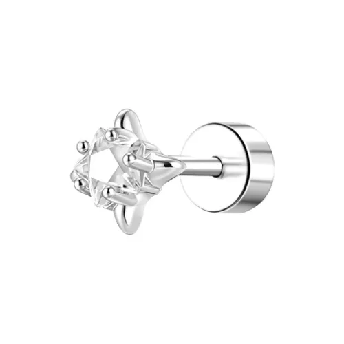 EAR PARTNER Титановые стальные серьги-гвоздики унисекс