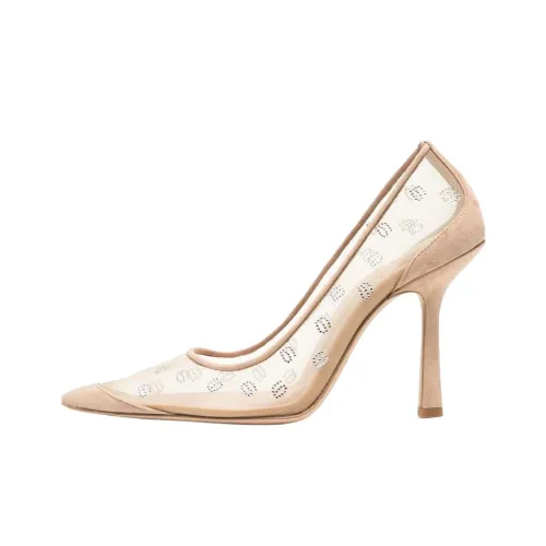 Alexander Wang Delphine Узкий каблук Высокие каблуки Женские Бежевый