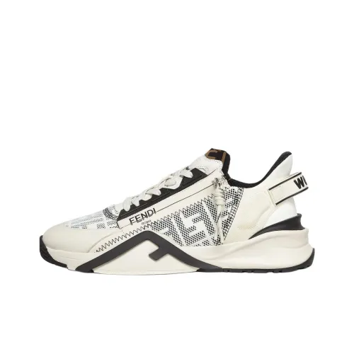 FENDI FLow Low Топ Повседневная обувь Мужской Белый