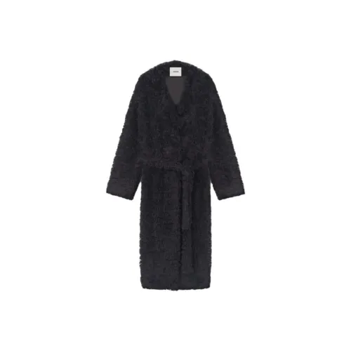 AERON Темно-коричневое женское пальто