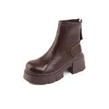 Коричневый, красный, с флисовой подкладкой