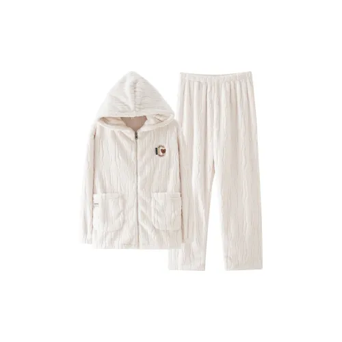 Sleep Ecru Women's Pajama Sets Сон Экрю Женские Пижамные Комплекты