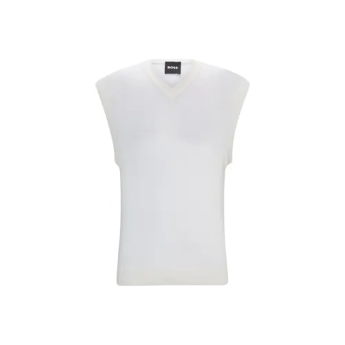 Hugo Boss Белые Мужские Майки