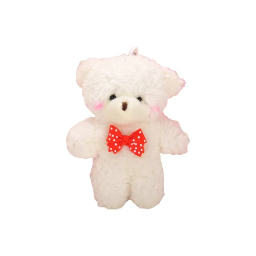 QICAIBOSHI Милый Брелок с Румянцем Мультяшный Joint Медведь Плюшевый Подвеска Длина Тела 10 см