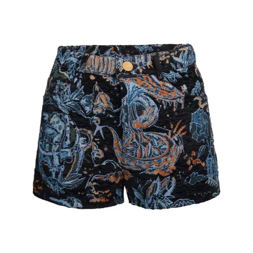 Laurence Chico Джинсовые шорты Унисекс Синий Оранжевый