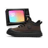 Коричневый с флисовой подкладкой