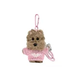 Розовый свитер + коричневый вестерленд