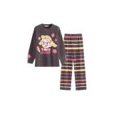 Чёрный, серый, пасторальный, девушка (замша)