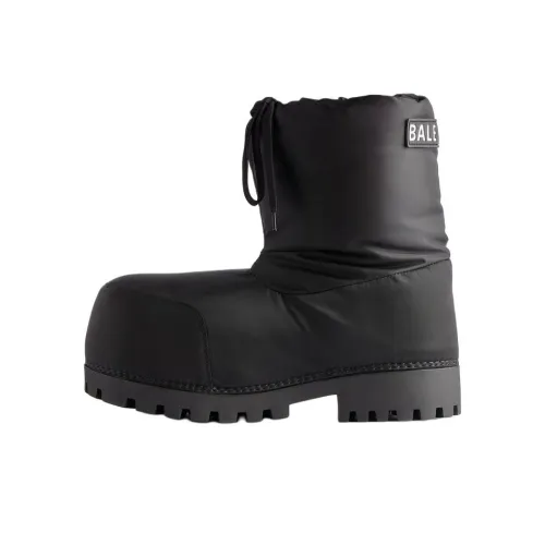 Balenciaga Alaska FW24 Коллекция лыжной одежды Короткие сноубутсы Мужской Черный