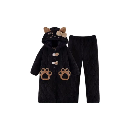 OUSHIBO Изображение Цвет Женские Халаты для Ванной