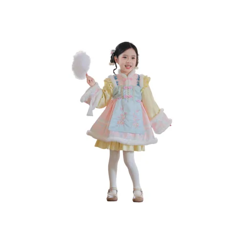 Mu Qingqing Костюм Танга Дети Возраст 3-7 лет