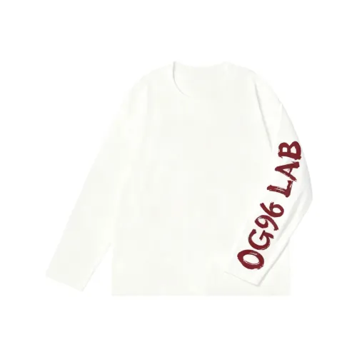 OG96 LAB Белый Унисекс T-рубашки