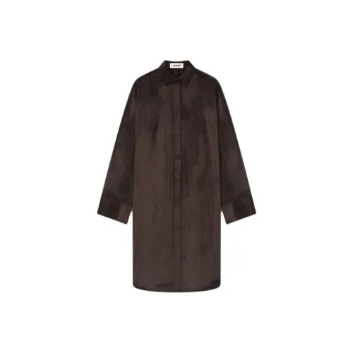 AERON Длинное платье с длинными рукавами женское