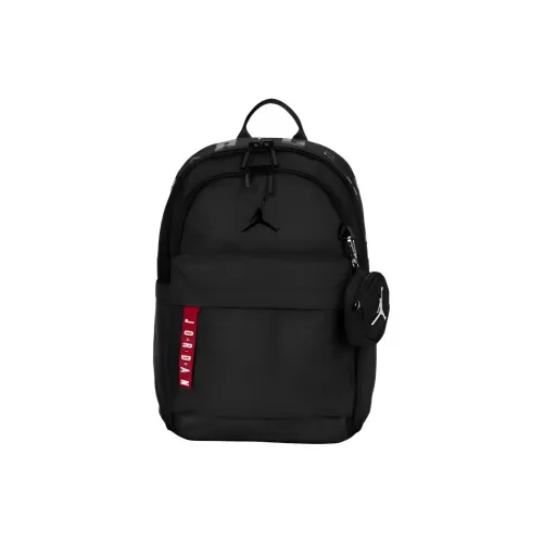 Jordan Polyester Backpack Unisex Black