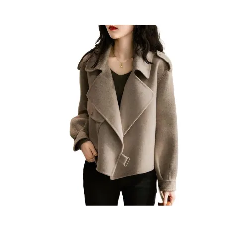 LADYXIEXIE Изображение Цвет с брендом LD Наклеенное Женское пальто