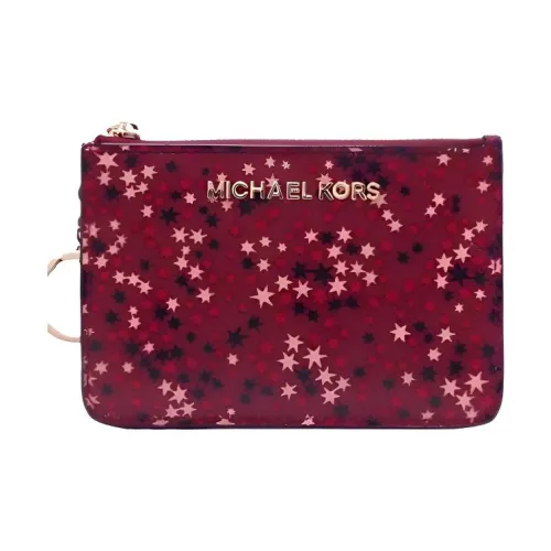 MICHAEL KORS Jet Set Клатч Кошелек Держатель для карт Женский Красный