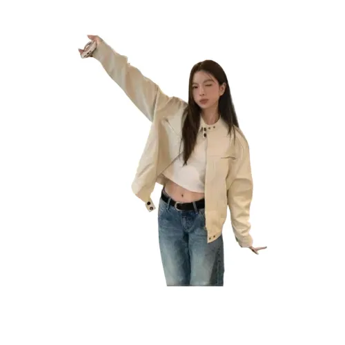 COVER TIME Бежевый Женский Куртка