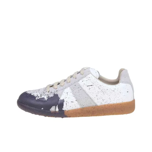 Maison Margiela Низкие кроссовки для скейтбординга Женские Белые Синие Серые