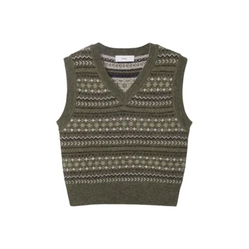 Dunst Оливково-зеленые Унисекс Майки