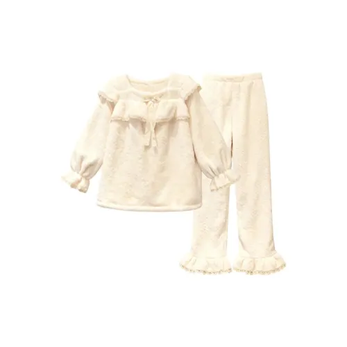 GOYN Бежевый Абрикос Женские Пижамные Комплекты