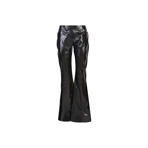 TOM FORD Черные Женские Кожаные Штаны