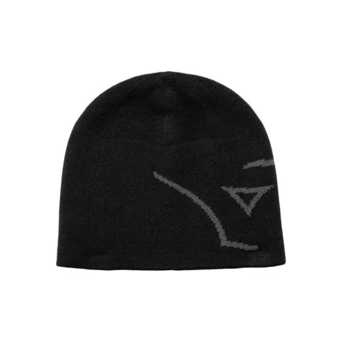 Mizuno Акриловые Шапки-бини Унисекс Черный Красный