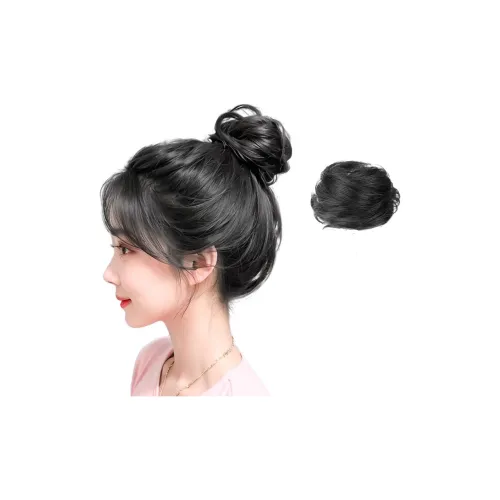 TIANKONGSHU Полностью Натуральный Увеличивающий Цветочная почка Волосы Перука Шар Голова