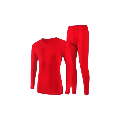 Lanza [1 Комплект одежды] Красный Мужской Термокостюм