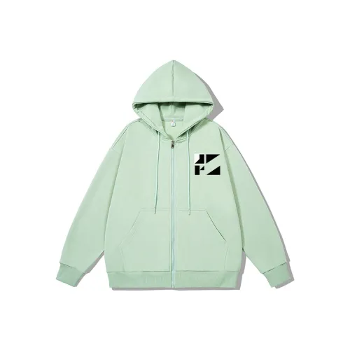 GDRG Светло-зеленый унисекс свитшоты