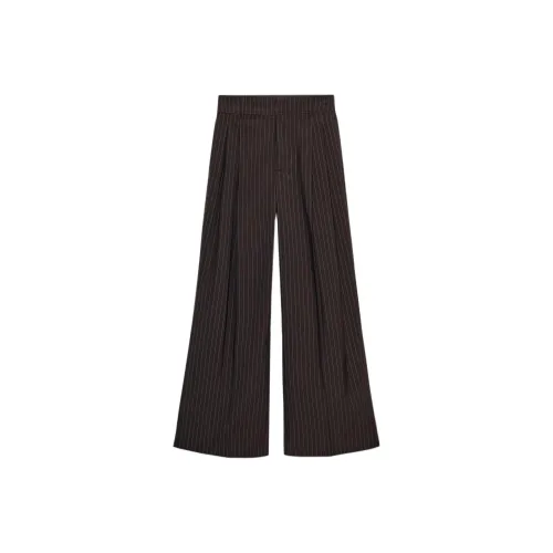 ZARA Collaboration Коричневый Телесный Женские Повседневные Штаны