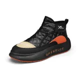 Чёрный и оранжевый, флисовая подкладка