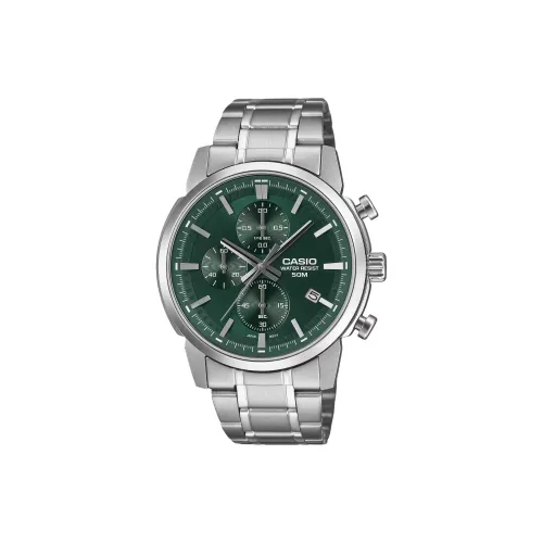 CASIO G SHOCK Collection Кварцевый механизм нержавеющая сталь ремешок мужские часы зеленый циферблат