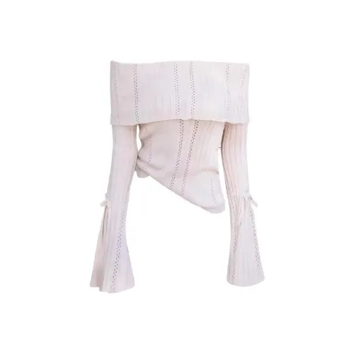 KKX Шерстяной вязаный топ женский