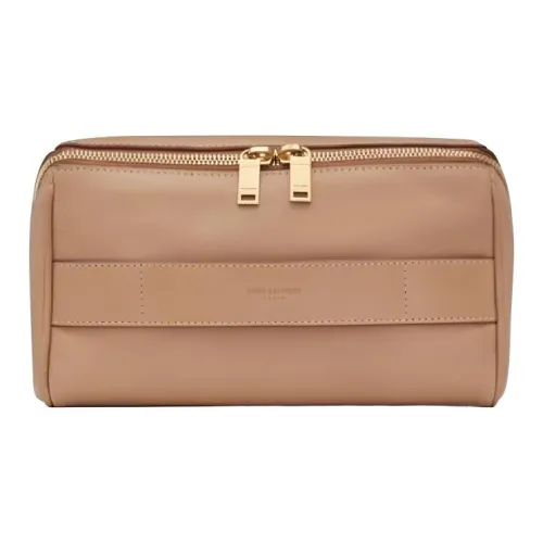 SAINT LAURENT Кожа Клатч Мужской Коричневый