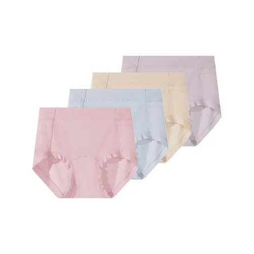 Ordifen Нефритовый Розовый Оранжевый + Освежающий Синий + Принцесс Розовый + PURE Фиолетовый Женские Трусики-бикини