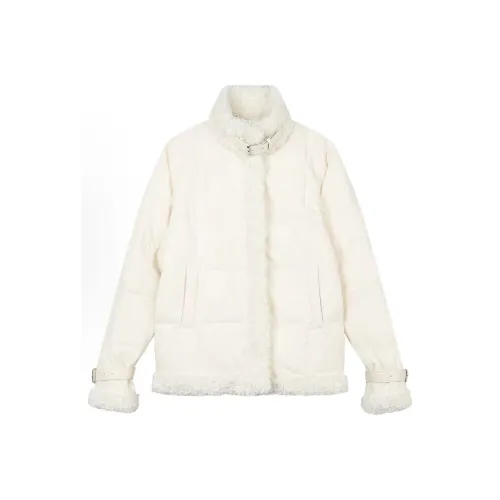 BVODE Белый Женские пуховики