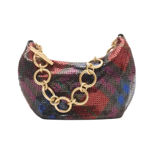 Burberry Сумка Chainmail Застежка-молния Ремешок-цепочка Фурнитура Из Матового Металла