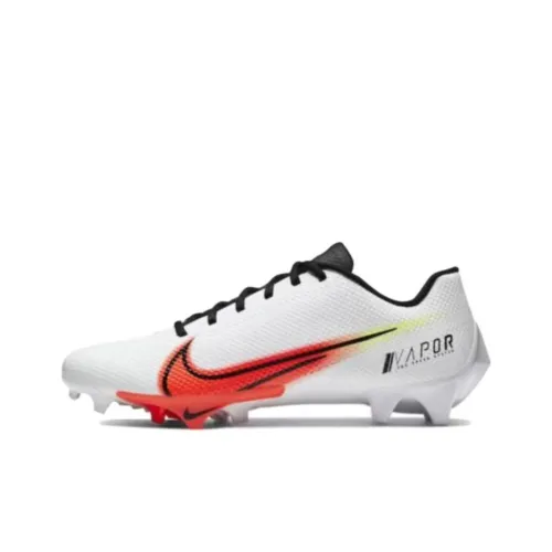 Nike Vapor Edge Speed 360 FG Твердое покрытие амортизация износостойкие футбольные бутсы унисекс белый