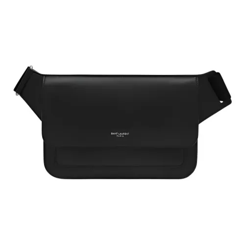 SAINT LAURENT Кожа Sling Сумка Унисекс Черный
