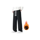 Черный (с флисовой подкладкой и утепленный)