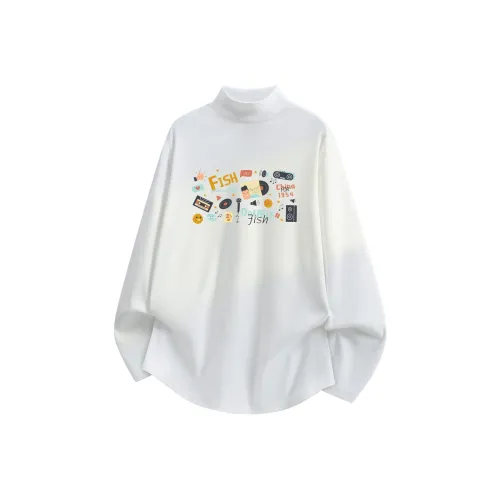 Двойная рыба Унисекс Трикотаж